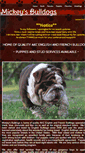 Mobile Screenshot of mickeysbulldogs.com